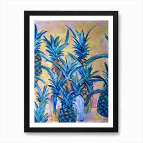 Pineapple 3 Classic Fruit Art Print