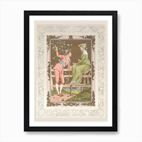 Valentine 3, Walter Crane Art Print