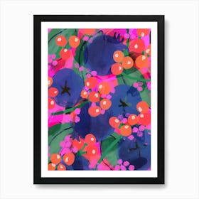 Summer Berries Art Print