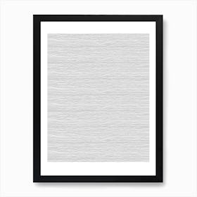 Black Lines - Abstract Texture Art Print