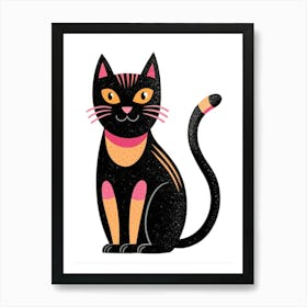 Black Cat 16 Art Print