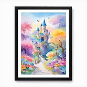 Fairytale Castle 1 Art Print