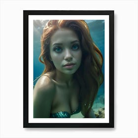 Mermaid -Reimagined 13 Art Print