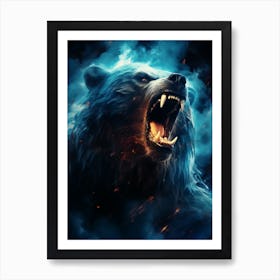 Grizzly Bear Art Print