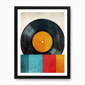 Vinyl Record 77 Art Print