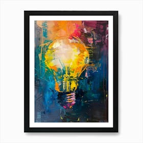 Light Bulb 10 Art Print