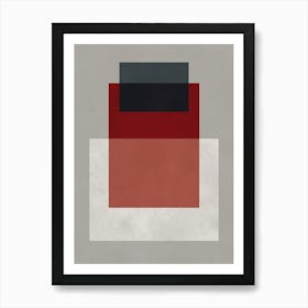 Modern geometry 8 Art Print