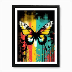 Butterfly Painting 86 Art Print