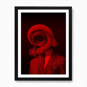 Red 4 · The Truth is Dead Art Print