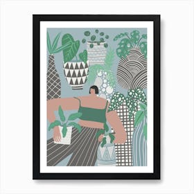 Too Many Plants Art Print