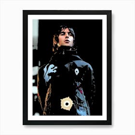 liam gallagher oasis britpop music band 4 Art Print