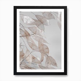 Abstract Branches Collected In The Forest Art Print