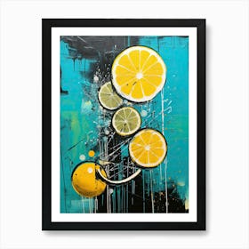 Lemon Slices 1 Art Print