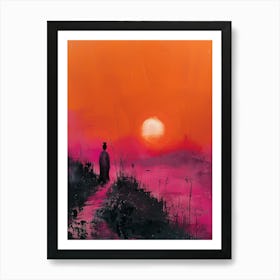 Sunset 16 Art Print