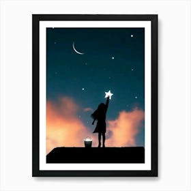 Starry Night 4 Art Print