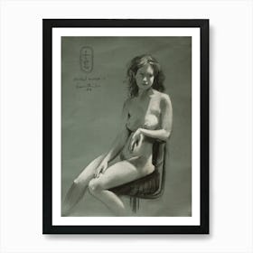 Model Session - 17 12 24 - 1 Art Print