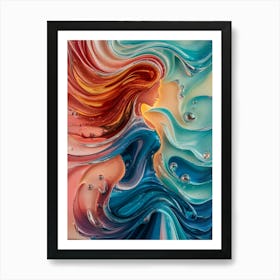 Abstract Painting 11 Art Print