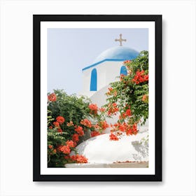 Greek Church Dome Art Print