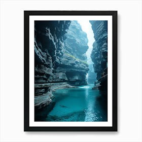 Chinese Canyon Art Print