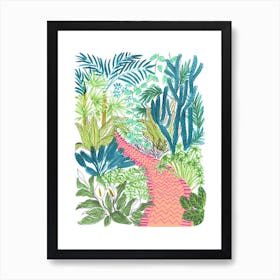 Into The Jungle Art Print