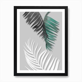 Palm Leaves Art Print