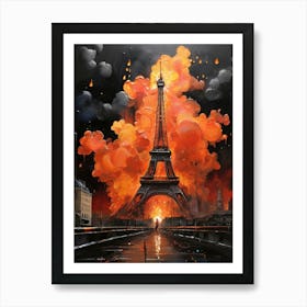 Eiffel Tower 1 Art Print