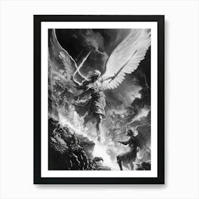 Angel Of Death Art Print