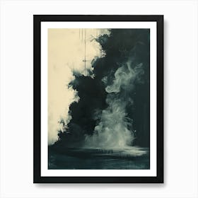 Smoke Art Print