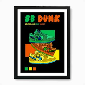 Nike Sb Dunk Art Print