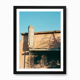 Abiquiu II on Film Art Print