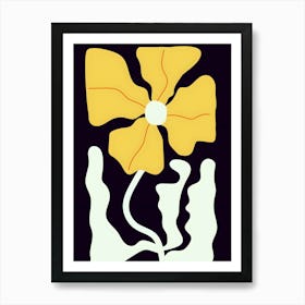 Henri Matisse Yellow Flower Art Print