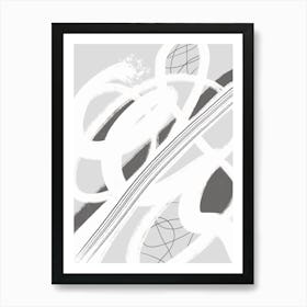 Abstract Painting No. 11 - Chaos And silence Art Print