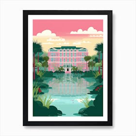 Singapore Travel Illustration 2 Art Print