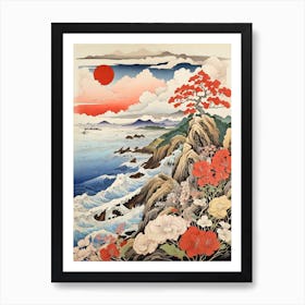 Asian Landscape Art Print