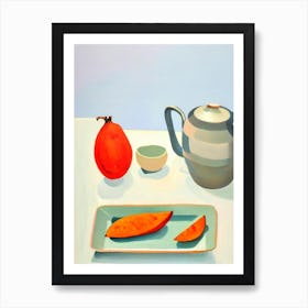 Sweet Potato Tablescape vegetable Art Print