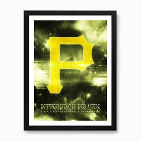 Pittsburgh Pirates Poster Art Print