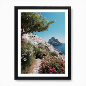 Enchanting Capri, Italy, Summer Vintage Photography Art Print