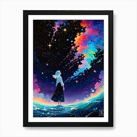 Starry Sky 10 Art Print