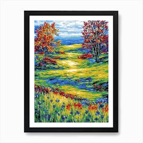 Autumn Landscape 5 Art Print