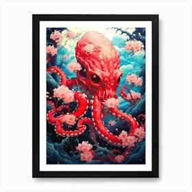Octopus 3 Art Print