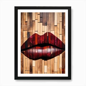 Lips Art Print