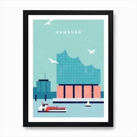 Hamburg 2 Art Print