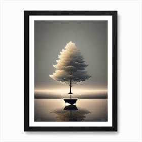 Tree In The Water Poster