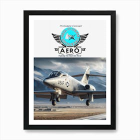 Hall-O-Gram Creations Aero Prototype Concept ~Reimagined 31 Art Print