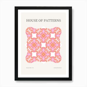 Tile Pattern Poster 6 Art Print