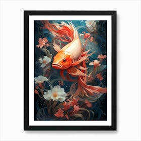 Koi Fish 2 Art Print