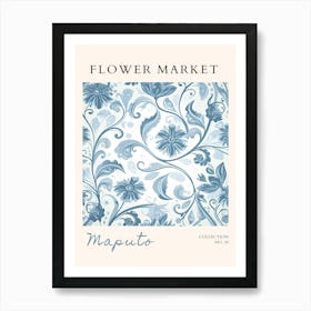 Flower Market art 3 Art Print