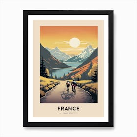 Haute Route France 1 Vintage Hiking Travel Poster Art Print