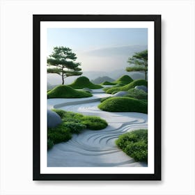 Zen Garden Art Print