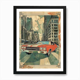 Classic Cars 29 Art Print